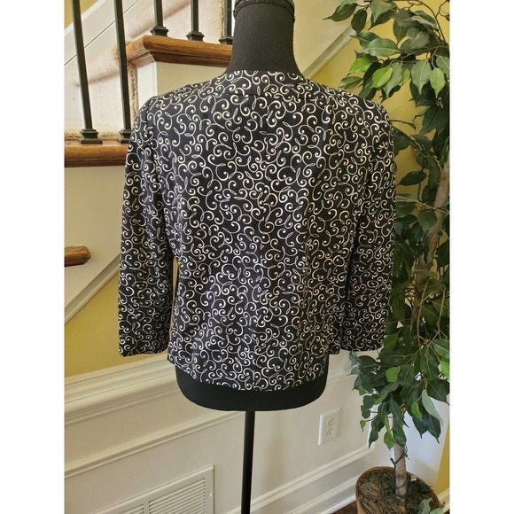 Ann Taylor Loft Cotton Blazer Jacket Size 8P - Picture 6 of 12